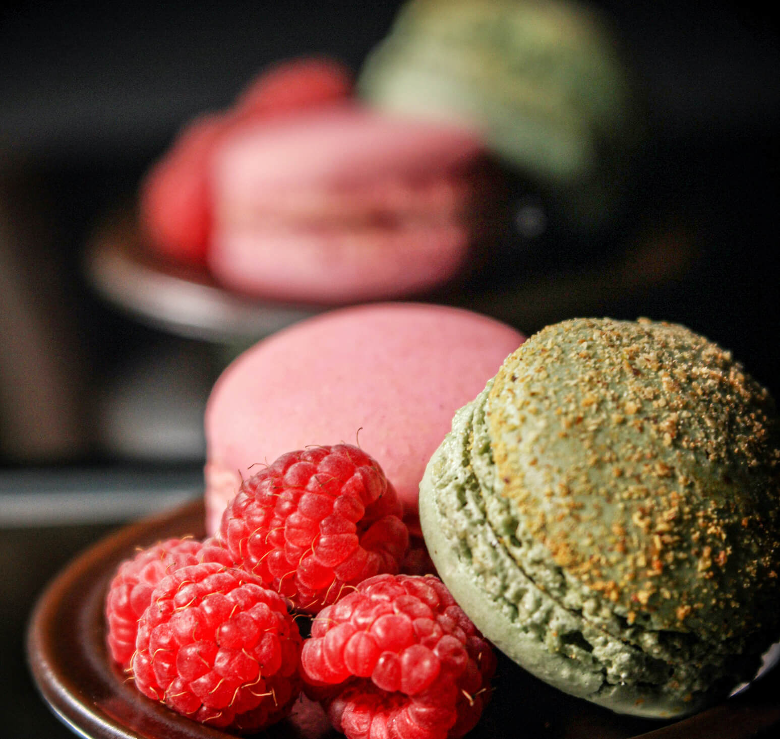 Matcha & Raspberry