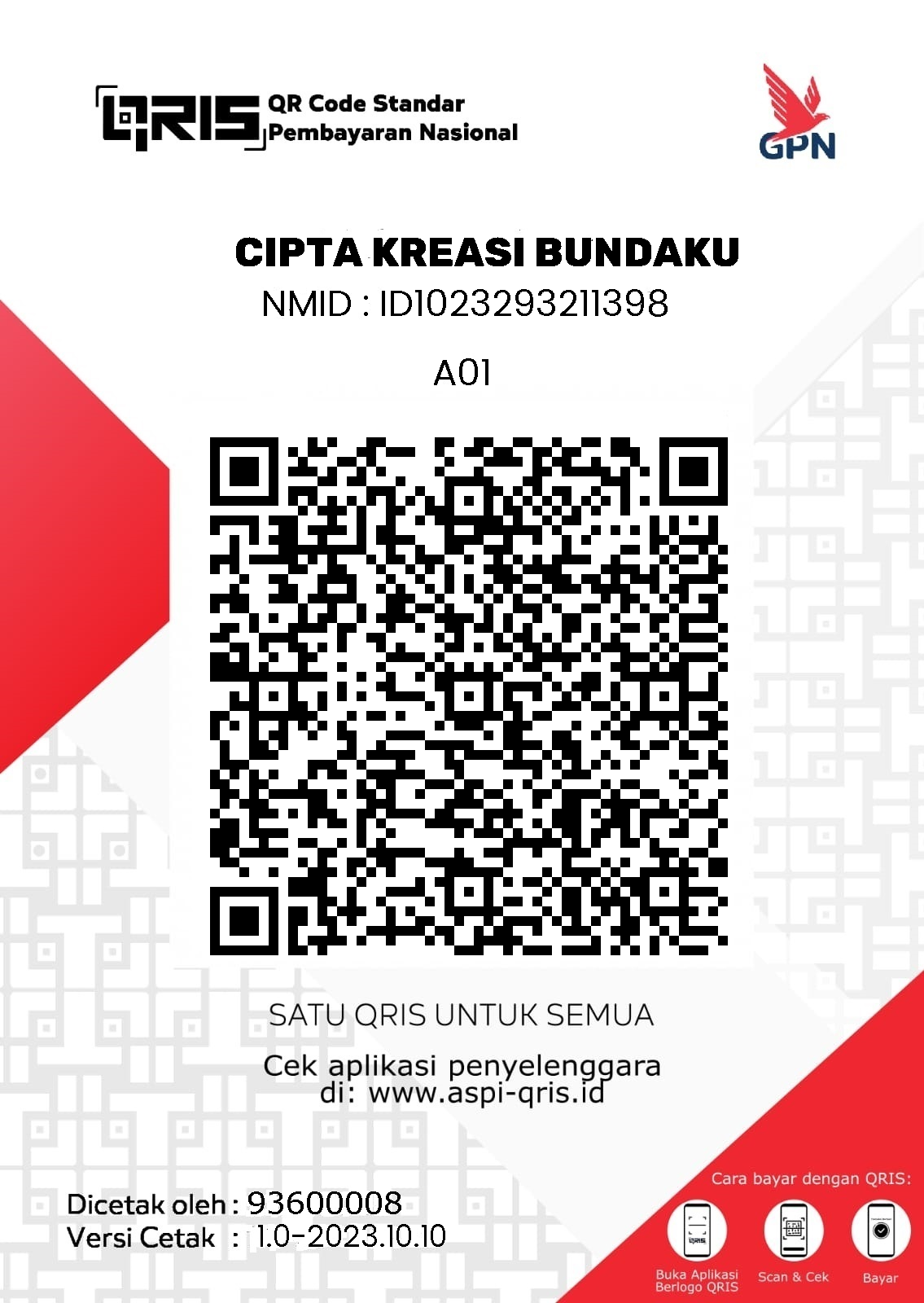 QR Payment Nyemilin